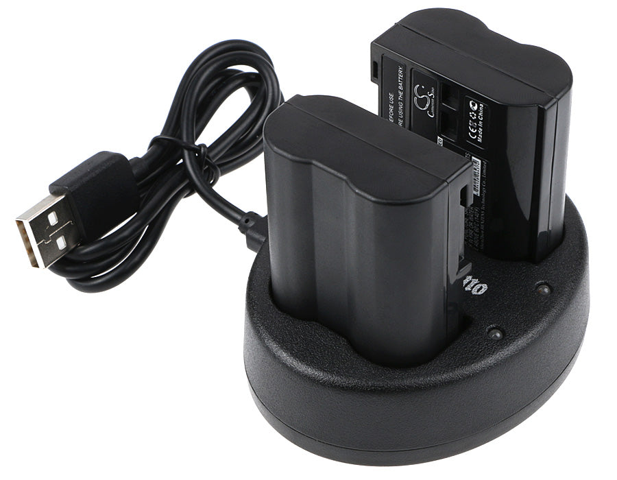 CS-CB005 : For Nikon Coolpix D7000, D800, Digital SLR D800 and others - Replaces Nikon EN-EL15, MH-25