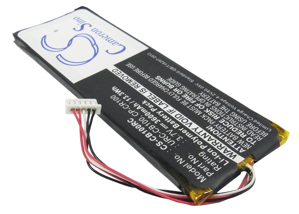 CS-CB100RC : Battery for Sonos Controller CB100, Controller CR100 - Replaces Sonos URC-CB100, CP-CR100