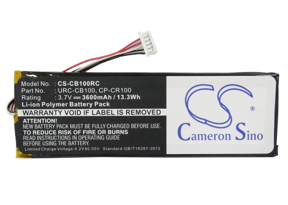 CS-CB100RC : Battery for Sonos Controller CB100, Controller CR100 - Replaces Sonos URC-CB100, CP-CR100