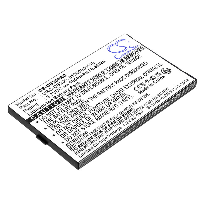 CS-CB200RC : Battery for Sonos CB200, CB200WR1, CR200 and others - Replaces Sonos URC-CB200, 01000000118