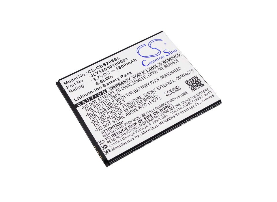 CS-CBS208SL : Battery for Cubot S208A, S208 - Replaces Cubot JLY15050100001