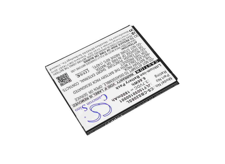 CS-CBS208SL : Battery for Cubot S208A, S208 - Replaces Cubot JLY15050100001