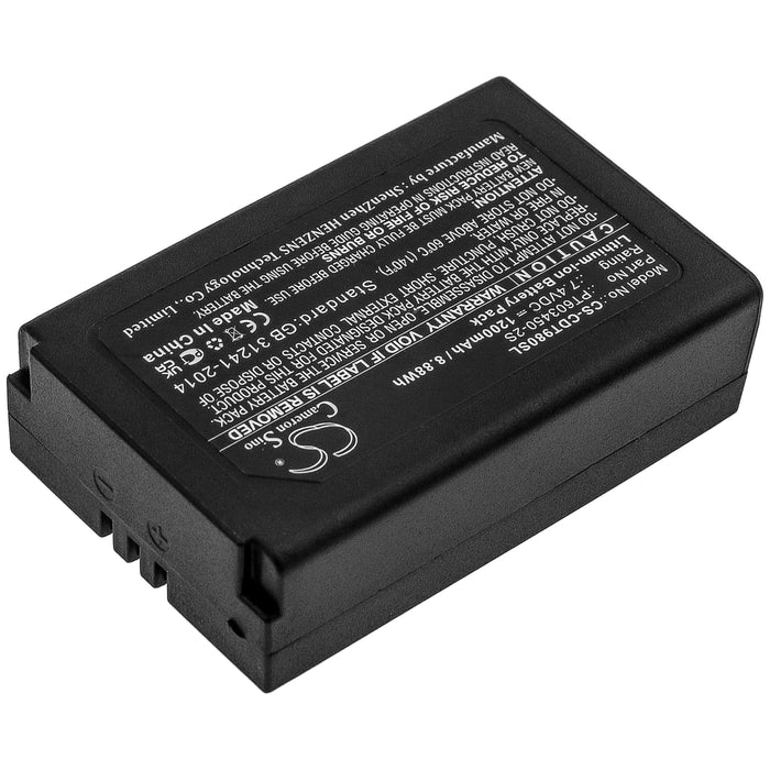 CS-CDT980SL : Battery for Extech Video Particle Counter VPC300 ( Built-in Camera ) - Replaces Extech VPC-BATT