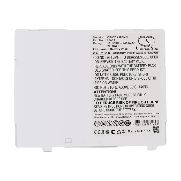 Batterie LB-4A pour tablette médicale Canon CXDI-710C AX-C4343W 18 Wh Batterie LB-4A pour tablette médicale Canon CXDI-710C AX-C4343W 18 Wh