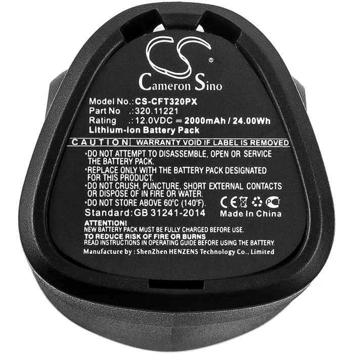 CS-CFT320PX : Battery for Craftsman Nextec, 9-11221, 11221 - Replaces Craftsman 320.11221