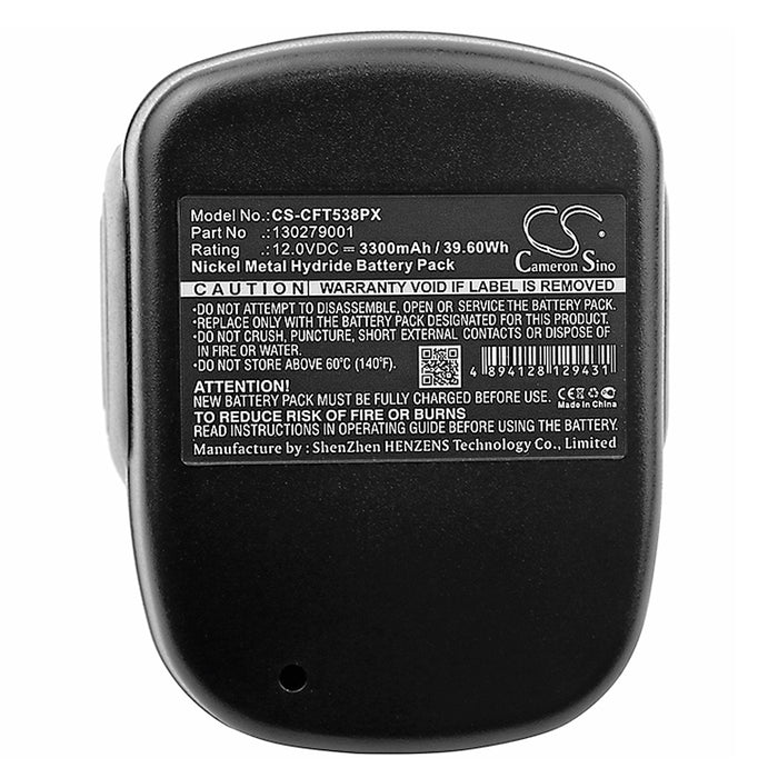 CS-CFT538PX : Battery for Craftsman 315.11538, 11538 - Replaces Craftsman 130279001