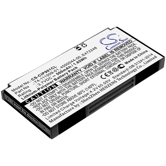 CS-CIP901CL : Battery for Cisco CCP-MIC-WRLS-S-US, CP-MIC-WRLS, Unified IP Conference Phone 8831 and others - Replaces Cisco 74-111509-01, E472248, 4500044-00