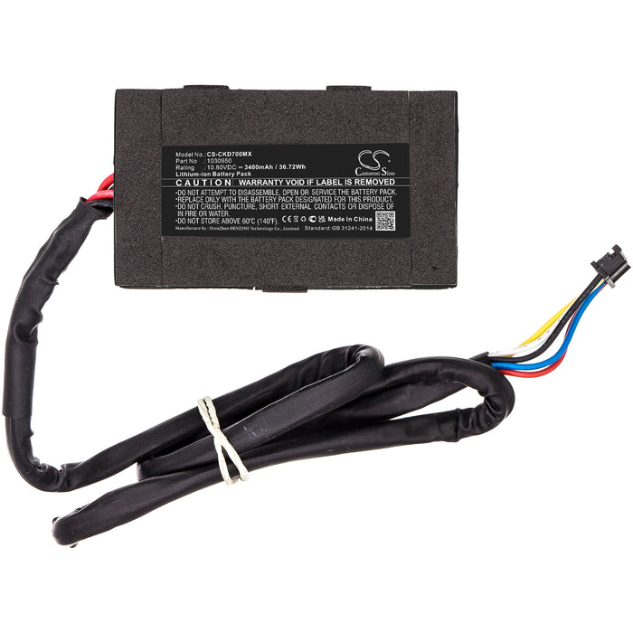 CS-CKD700MX : Battery for Medtronic SCD700 - Replaces Medtronic 1030950