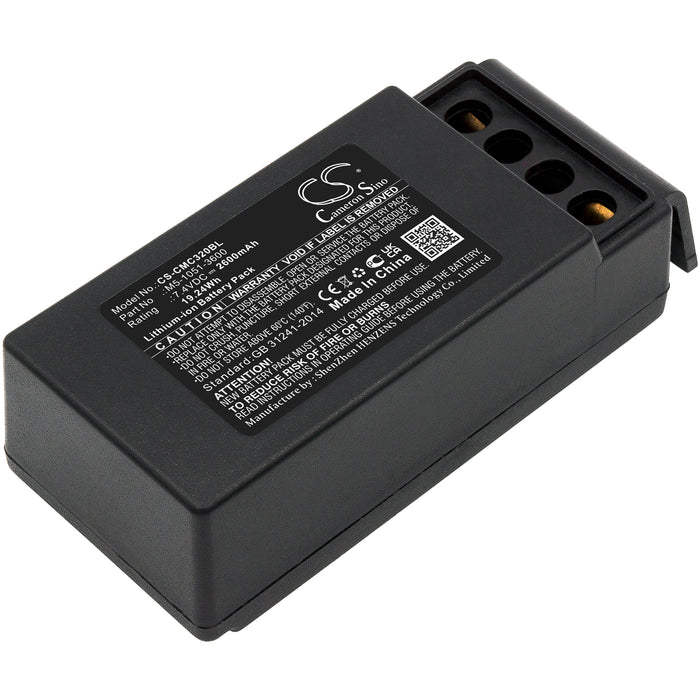 CS-CMC320BL : Battery for Cavotec M9-1051-3600 EX, MC-3, MC-3000 - Replaces Cavotec M5-1051-3600