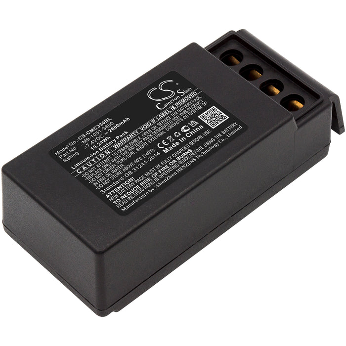 CS-CMC330BL : Battery for Cavotec MC3300 - Replaces Cavotec M9-1051-3600, MC-EX-BATTERY3