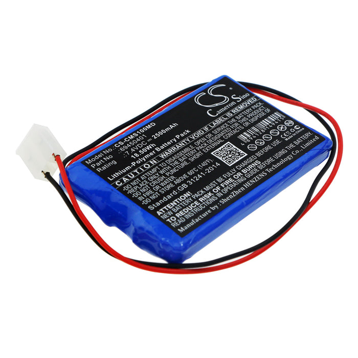 CS-CMS100MD : Battery for CONTEC ECG-100G - Replaces CONTEC 69450401