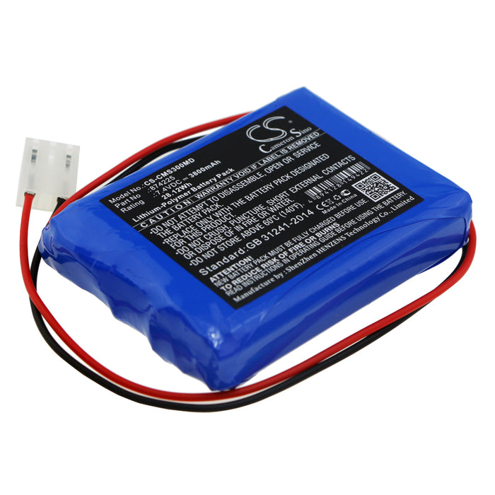 CS-CMS300MD : Battery for CONTEC ECG-300G, ECG300GT - Replaces CONTEC 874225