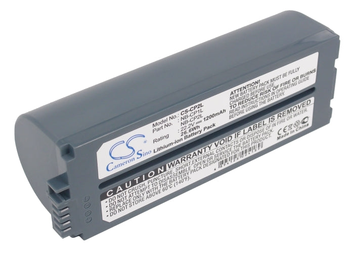 CS-CP2L : Battery for Canon Selphy CP-100, Selphy CP-200, Selphy CP-220 and others - Replaces Canon NB-CP1L, NB-CP2L, NB-CP2LH and others