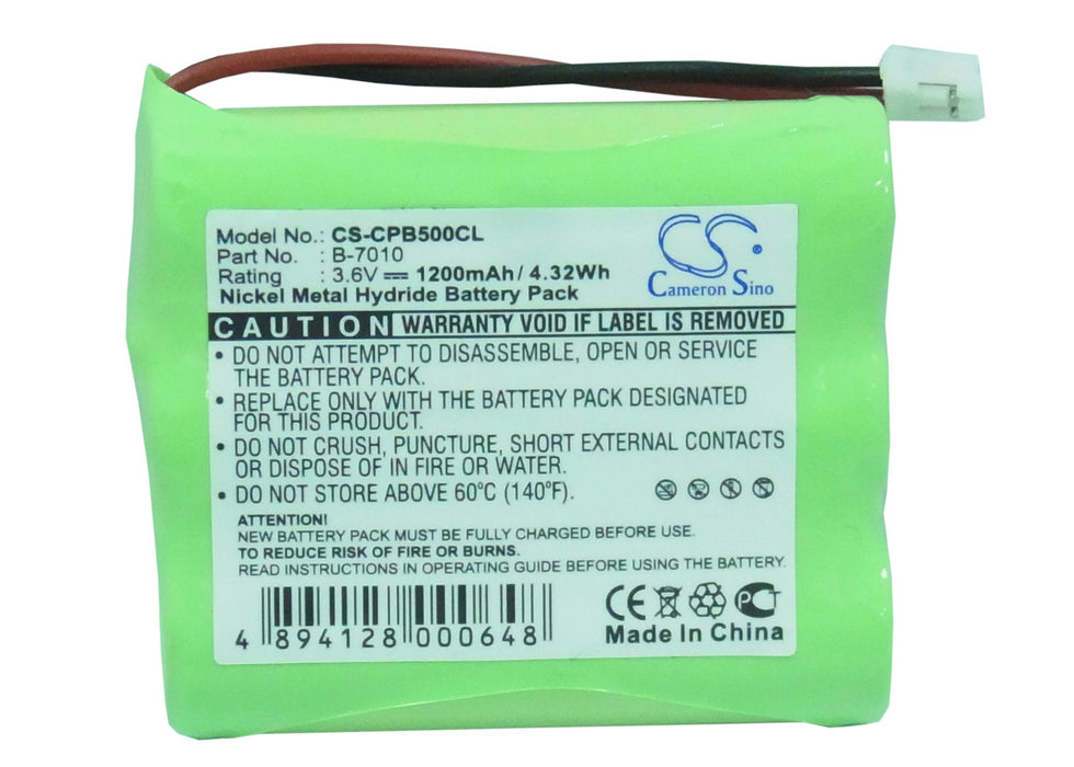 CS-CPB500CL : Battery for Siemens 240, 242, CS240 and others - Replaces Siemens B-7010