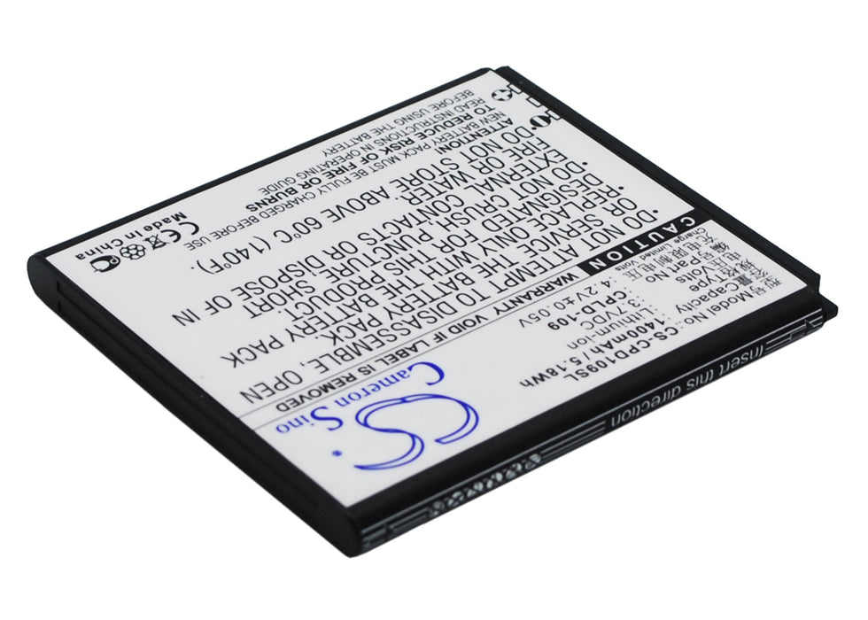 CS-CPD109SL : Battery for Coolpad 8070D - Replaces Coolpad CPLD-109