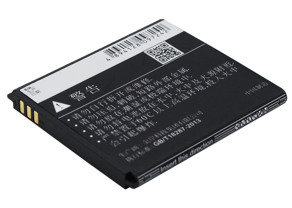 CS-CPD109SL : Battery for Coolpad 8070D - Replaces Coolpad CPLD-109