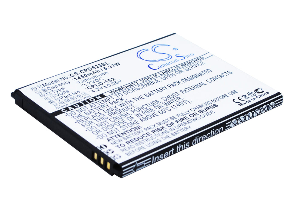 CS-CPD523SL : Battery for Coolpad 5263, 5360 - Replaces Coolpad CPLD-152