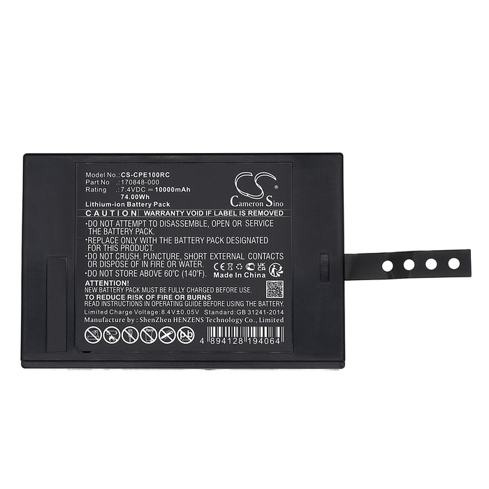 CS-CPE100RC : Battery for Cradlepoint E100 LTE Router, E110 LTE Router, Wireless Router - Replaces Cradlepoint 170848-000