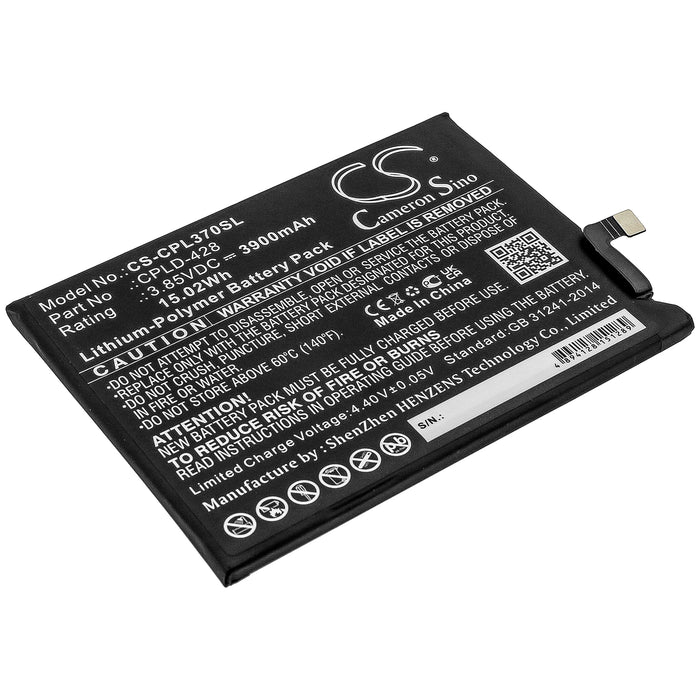 CS-CPL370SL : Battery for Coolpad Legacy, CP3705AS - Replaces Coolpad CPLD-428