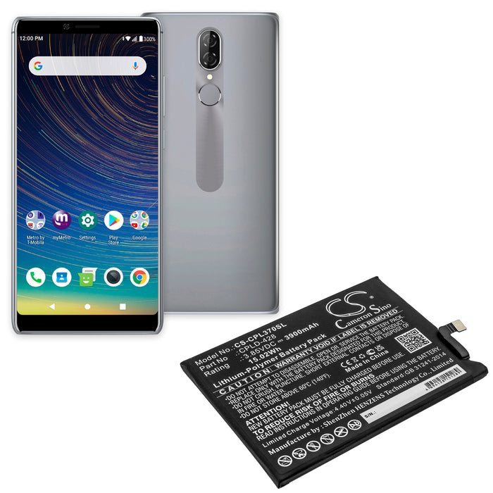 CS-CPL370SL : Battery for Coolpad Legacy, CP3705AS - Replaces Coolpad CPLD-428