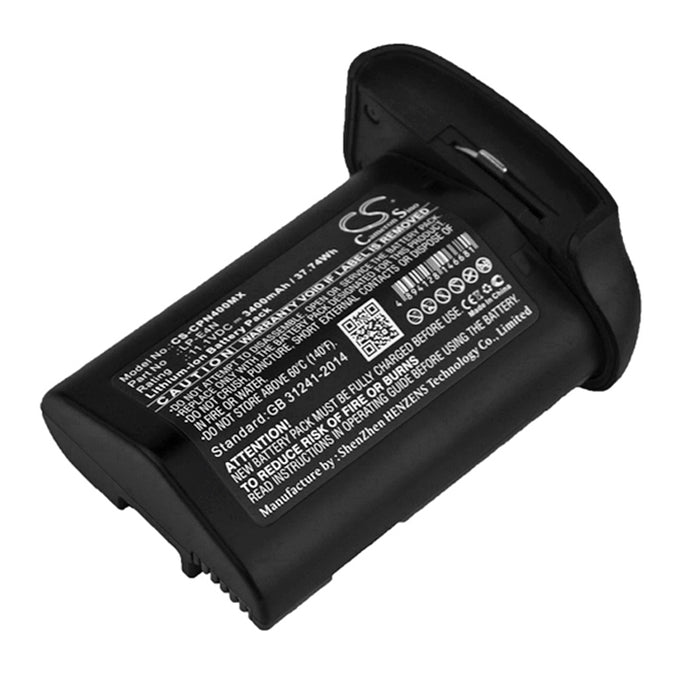 CS-CPN400MX : Battery for Canon EOS-1D MarkIII, EOS-1D Mark IV, EOS-1Ds Mark III and others - Replaces Canon LP-E4N