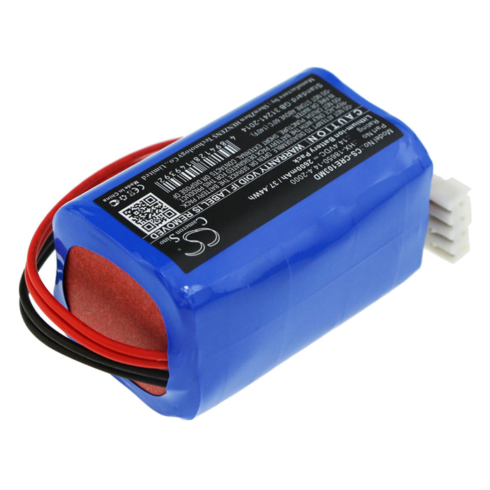 CS-CRE103MD : Battery for Carewell ECG-1103, ECG-1103B, ECG-1103G and others - Replaces Carewell HX-18650-14.4-2000