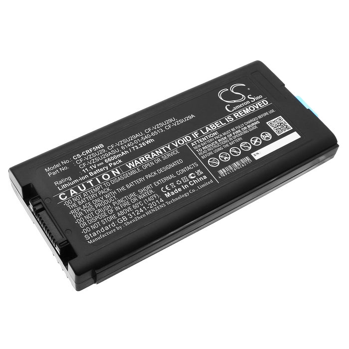 CS-CRF5NB : Battery for Panasonic ToughBook CF-29, ToughBook CF-29A, ToughBook CF-29E and others - Replaces Panasonic CF-VZSU29, CF-VZSU29AU, CF-VZSU29U and others