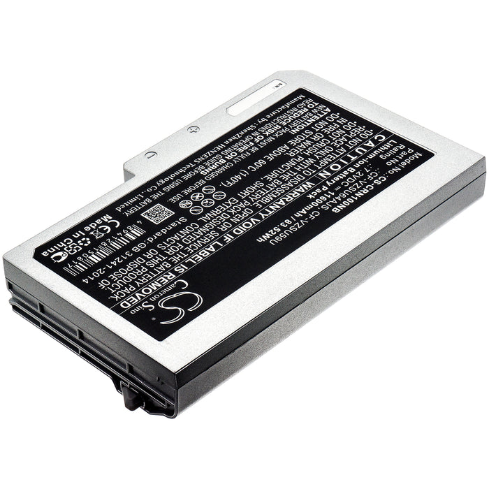 CS-CRN100NB : Battery for Panasonic Toughbook CF-N10, Toughbook CF-S10, Toughbook N10 and others - Replaces Panasonic CF-VZSU59U, CF-VZSU60AJS, CF-VZSU60U and others