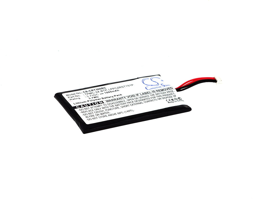 CS-CRT300RC : Battery for Crestron TPMC-3X Touchpanel, PTX3, MTX-3 and others - Replaces Crestron TPMC-3X-BTP, LPPCZRST1S1P