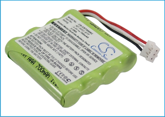 CS-CRT500RC : Battery for Crestron MT-500C, MT-500C-RF, TSU6010 - Replaces Crestron MT-500C-BTP