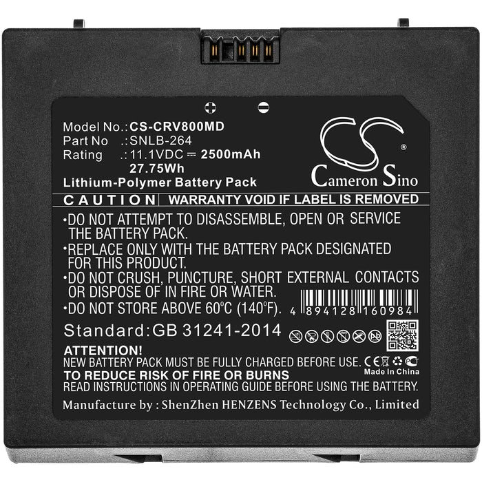 CS-CRV800MD : Battery for Carejoy V7, H8, Handheld Portable Ultrasound Scanner H8 and others - Replaces Carejoy SNLB-264