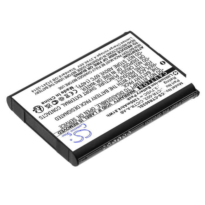 CS-CTR003SL : Battery for Nintendo 3DS, CTR-001, MIN-CTR-001 and others - Replaces Nintendo CTR-003, C/CTR-A-AB