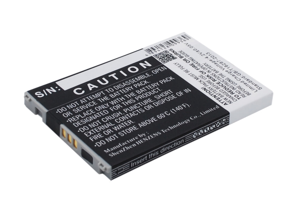 CS-CTR771XL : Battery for Casio GzOne Commando C771, C771 - Replaces Casio BTR771B