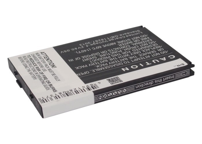 CS-CTR811SL : Battery for Casio Commando 2, Commando 4G LTE, C811 and others - Replaces Casio BTR811B, CA-201L1