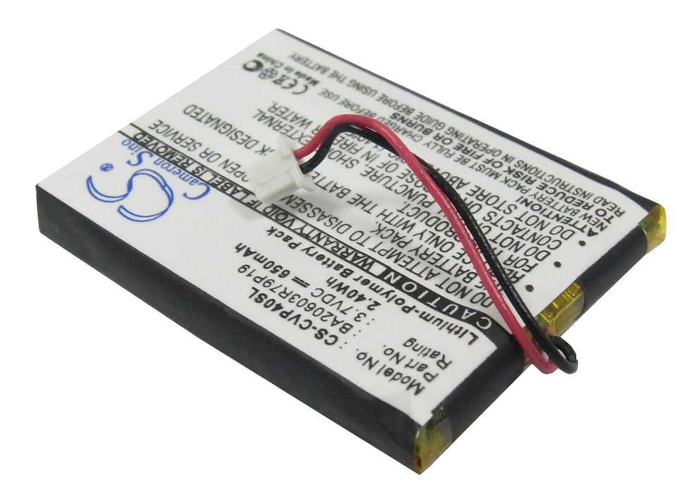CS-CVP40SL : Battery for Creative V, V Plus, DAP-FL0040 and others - Replaces Creative BA20603R79919