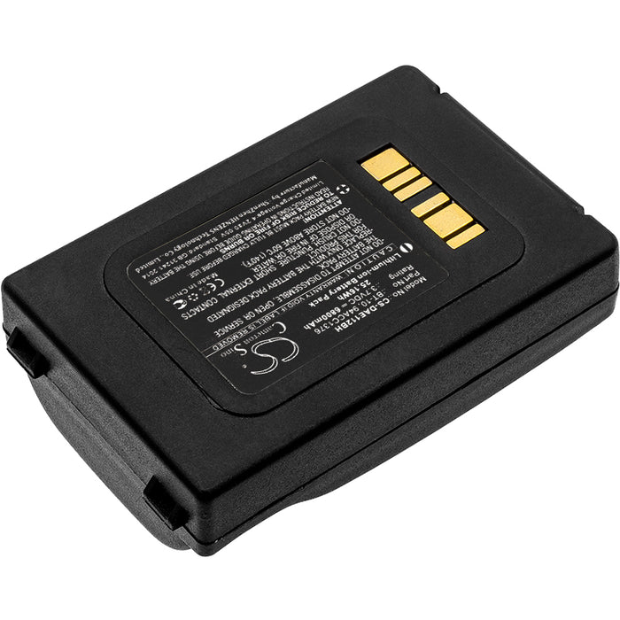 CS-DAE112BH : Battery for Datalogic ELF - Replaces Datalogic BT-10, 94ACC1376, 94ACC1377