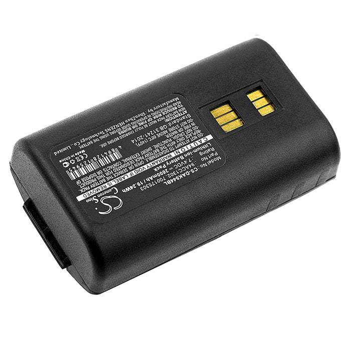 CS-DAK944BL : Battery for Datalogic Kyman, 944501055, 944501056 and others - Replaces Datalogic 94ACC1302, 700175303, 944501055 and others