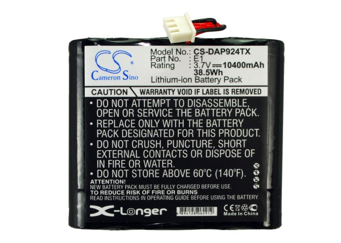 CS-DAP924TX : Battery for Pure EvokeE-1S, Evoke Flow, VL-60924 and others - Replaces Pure E1