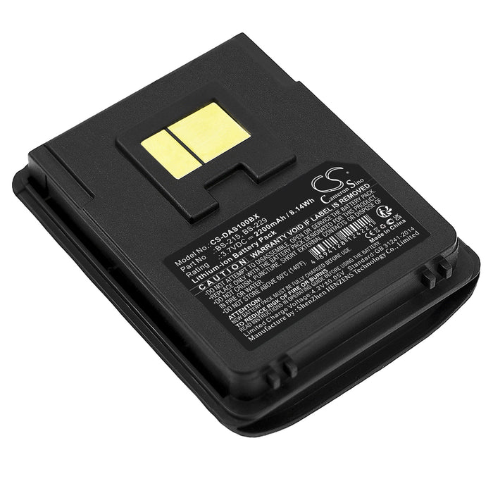 CS-DAS100BX : Battery for Datalogic Mobile Scorpio - Replaces Datalogic BS-215, BS-229, 127021590 and others