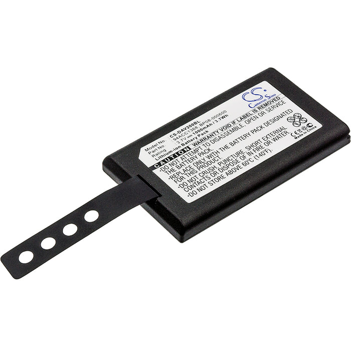 CS-DAV200BL : Battery for Datalogic CVR2, DL-Memor - Replaces Datalogic 94ACC1368, 11300794, 800065-56 and others