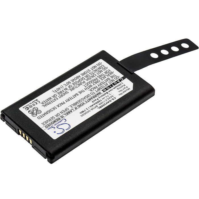 CS-DAV200BL : Battery for Datalogic CVR2, DL-Memor - Replaces Datalogic 94ACC1368, 11300794, 800065-56 and others