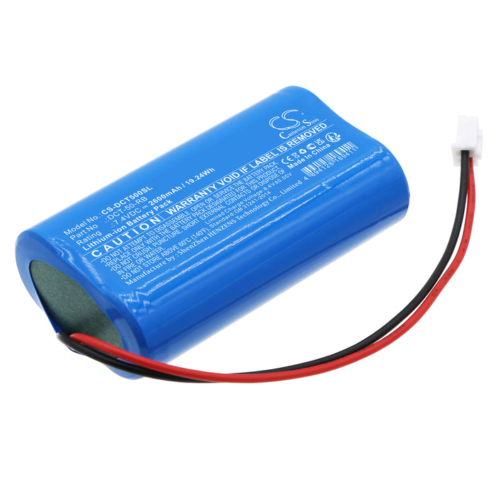 CS-DCT500SL : Battery for Tree DCT-50 - Replaces Tree DCT-50-RB