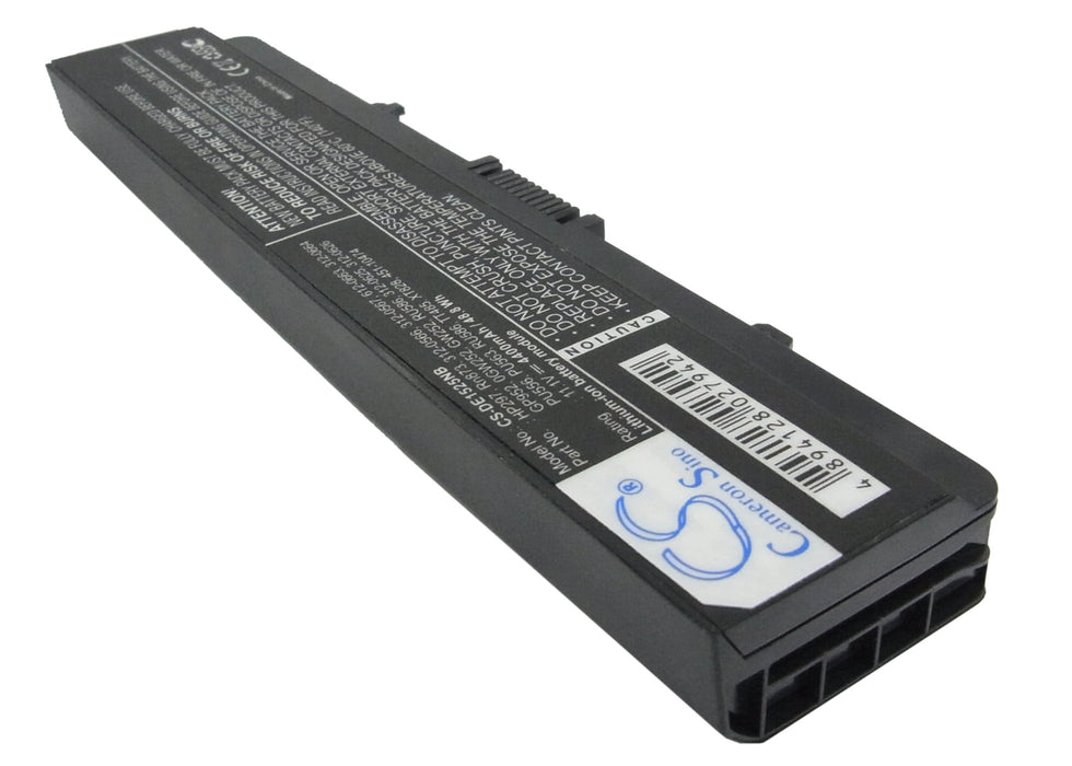 CS-DE1525NB : Battery for DELL Inspiron 1525, Inspiron 1526, Inspiron 1545 and others - Replaces DELL GP952, 0GW252, GW252 and others