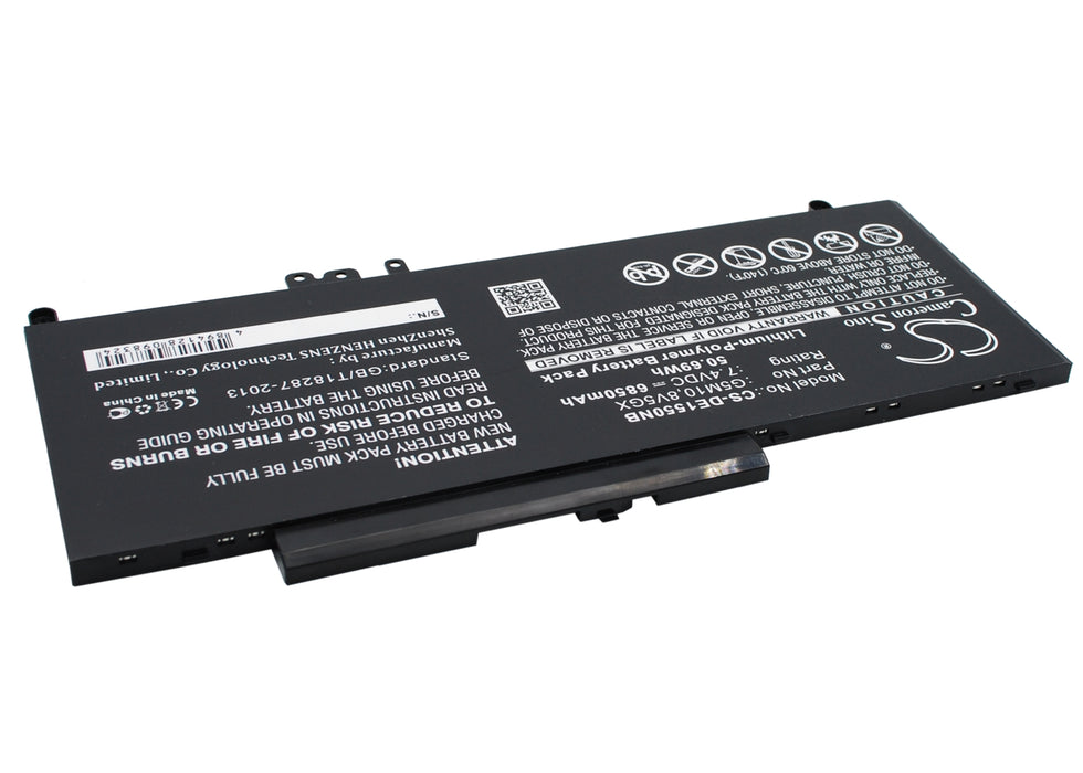 CS-DE1550NB : Battery for DELL Latitude E5550, Latitude 15 5000, Latitude E5550 15.6" and others - Replaces DELL G5M10, 8V5GX, 6MT4T and others