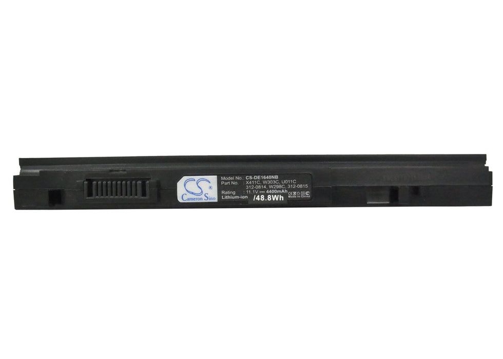 CS-DE1640NB : Battery for DELL Studio XPS 16, Studio XPS 1640, Studio XPS M1640 and others - Replaces DELL 312-0815, X411C, W303C and others