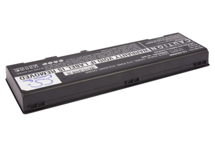 CS-DE6000 : Battery for DELL Inspiron 6000, Inspiron 9200, Inspiron 9300 and others - Replaces DELL 310-6321, 312-0340, D5318 and others