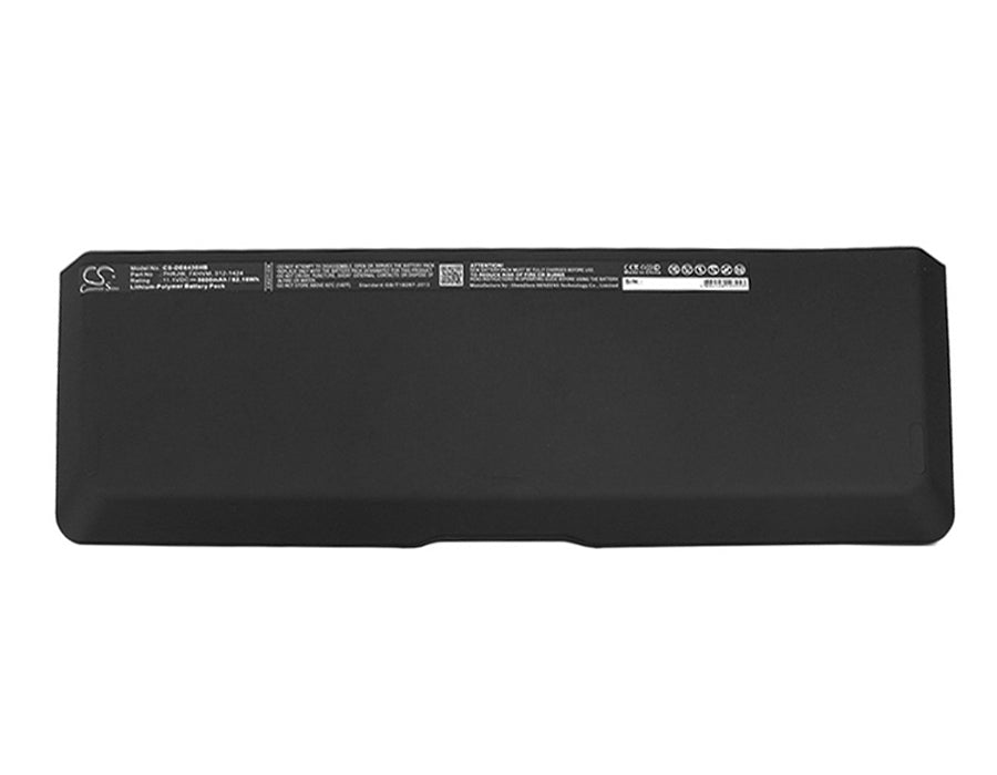 CS-DE6430HB : Battery for DELL Latitude 6430u, Latitude 6430U-102TB, Latitude 6430U-100TB - Replaces DELL 7HRJW, 312-1424, 7XHVM and others