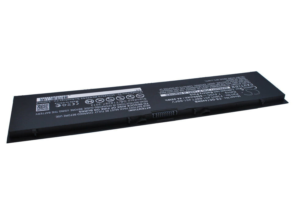 CS-DE7440NB : Battery for DELL Latitude E7440, Latitude 14 7000, Latitude E7450 and others - Replaces DELL F38HT, 451-BBFT, 451-BBFY and others