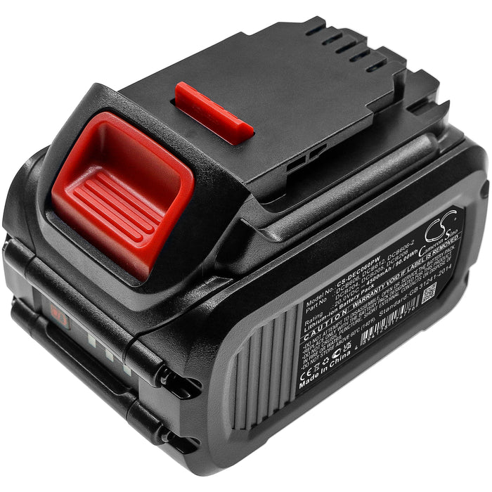 CS-DEC060PW : Battery for DeWalt 20V MAX, 60V MAX, 120V MAX and others - Replaces DeWalt DCB606, DCB612, DCB606-2 and others