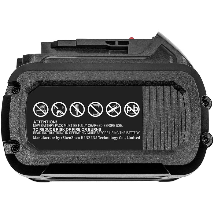 CS-DEC060PW : Battery for DeWalt 20V MAX, 60V MAX, 120V MAX and others - Replaces DeWalt DCB606, DCB612, DCB606-2 and others